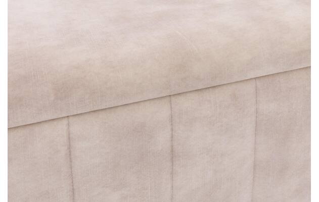 Goossens excellent bedbank attent beige stof - 8235535-{merk}-proefmodel-proefmodel-stof-09